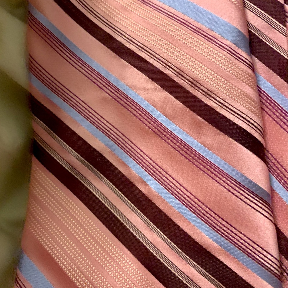 Ted Baker Mens Tie Lightly Used Pink Stylish